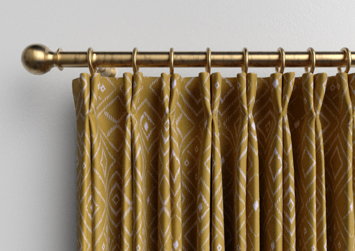 Newquay, Mustard - Made to Measure Curtain - Image 10